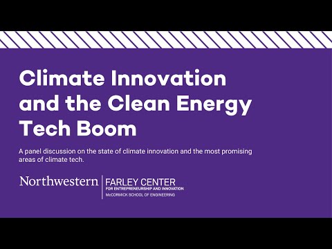 Climate Innovation and the Clean Tech Energy Boom