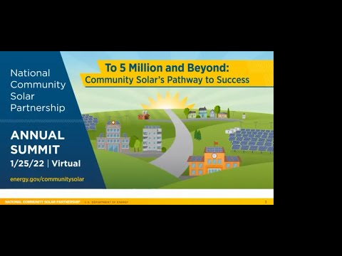 National Community Solar Partnership – Annual Summit 2022