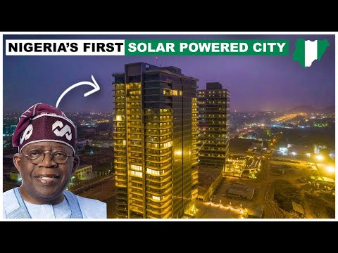 This Is Not Europe, Its Nigeria&#039;s First SOLAR POWERED CITY ABUJA