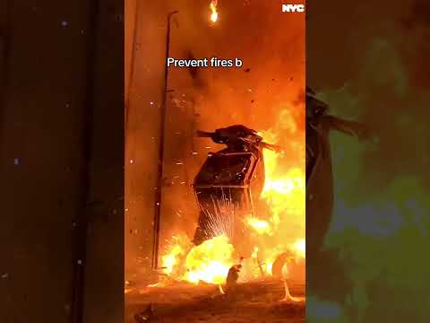 It’s up to us to prevent lithium-ion battery fires. #fdny