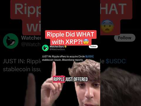 Ripple Did WHAT with XRP?!😨😨