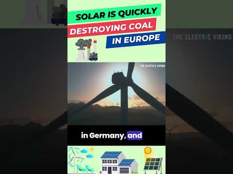 Wind and solar overtake fossil fuels, slashing coal output in Europe