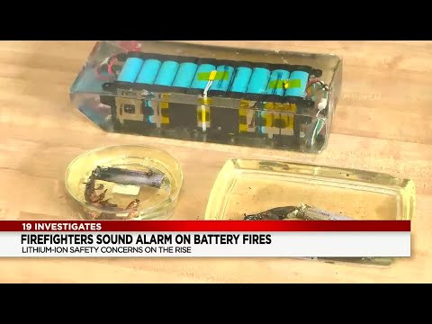 Euclid firefighters sound the alarm on dangers of lithium ion battery fires