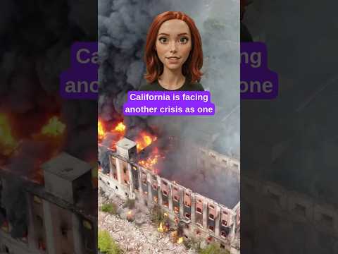 Fire at California Lithium Battery Facility Sparks Safety Concerns #california #fire #viralshorts