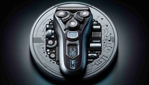 A high-definition, realistic rendering of an electric shaver from the brand Braun, specifically from their Series 3 line. This portable device should have a sleek design showcasing advanced technology crafted for precision and efficiency. It is depicted as the ultimate grooming toolset, complete with multiple features that add value to personal grooming and skin care. Let the tool's unique aspects shine, such as its ergonomic design, easy-to-handle shape, cordless functionality, and state-of-the-art shaving elements.