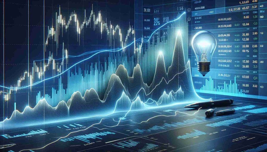 A realistic, high-definition image portraying the recent trend in Ibex 35 stocks. The image should include a clear graphical representation of the index's progress, such as a line chart or bar graph, with prominent peaks and troughs reflecting its fluctuations. Dates and numbers should be labelled appropriately, and the colour scheme should be professional and attention-grabbing, enhancing the reader's understanding of the stock market data.