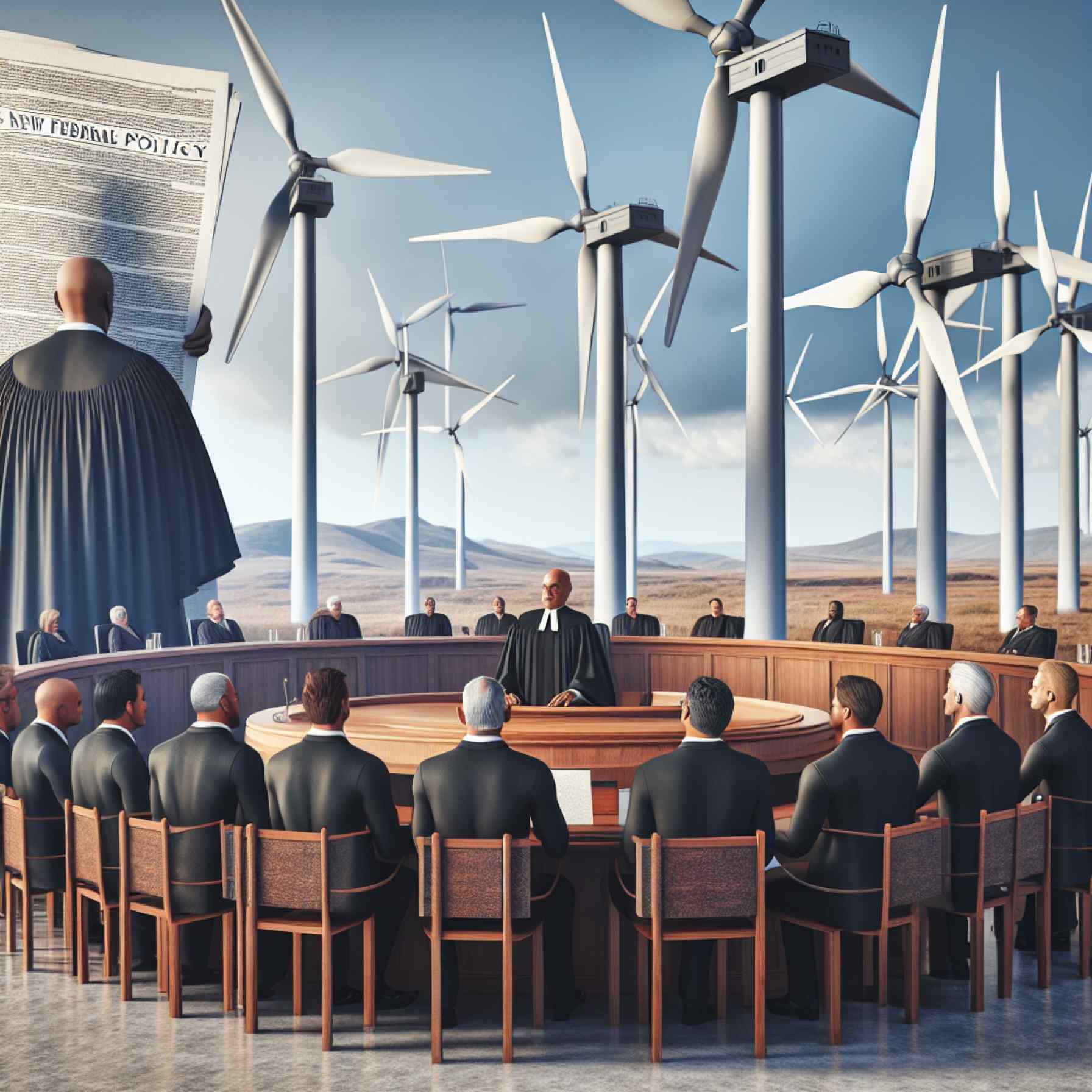 Wind Energy Wars: Legal Showdown as States Challenge New Federal Policy